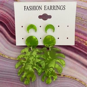 Leaf Earring Set